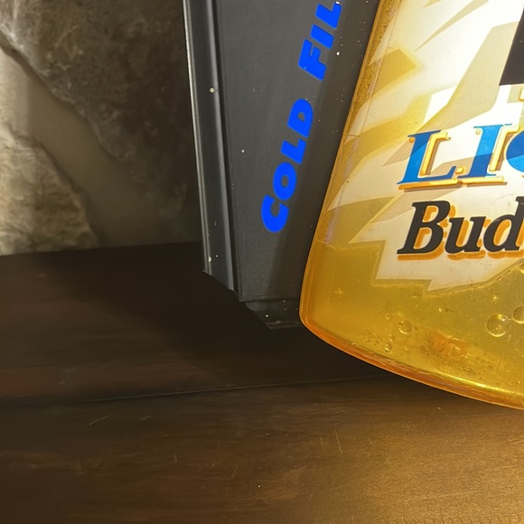 Vintage 1994 Budweiser Ice Light Draft Beer Lighted Sign - Picture 3 of 5